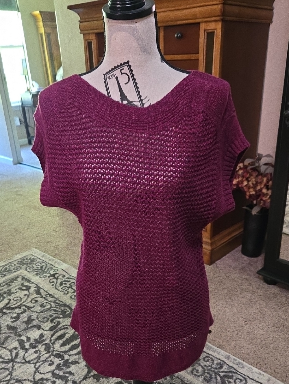 Eddie Bauer Short Sleeve Sweater
